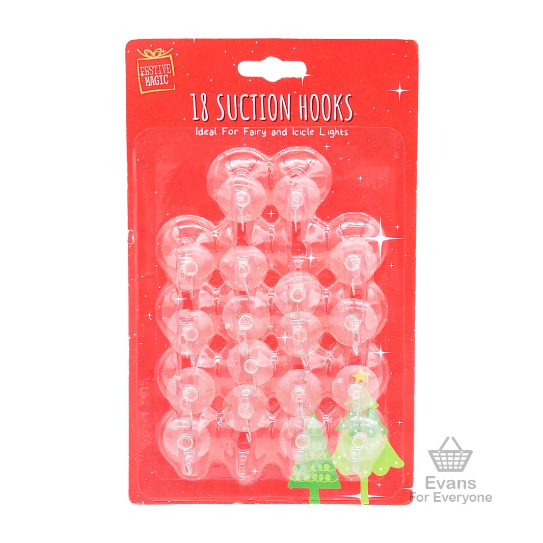Suction Hooks - small (18pk)