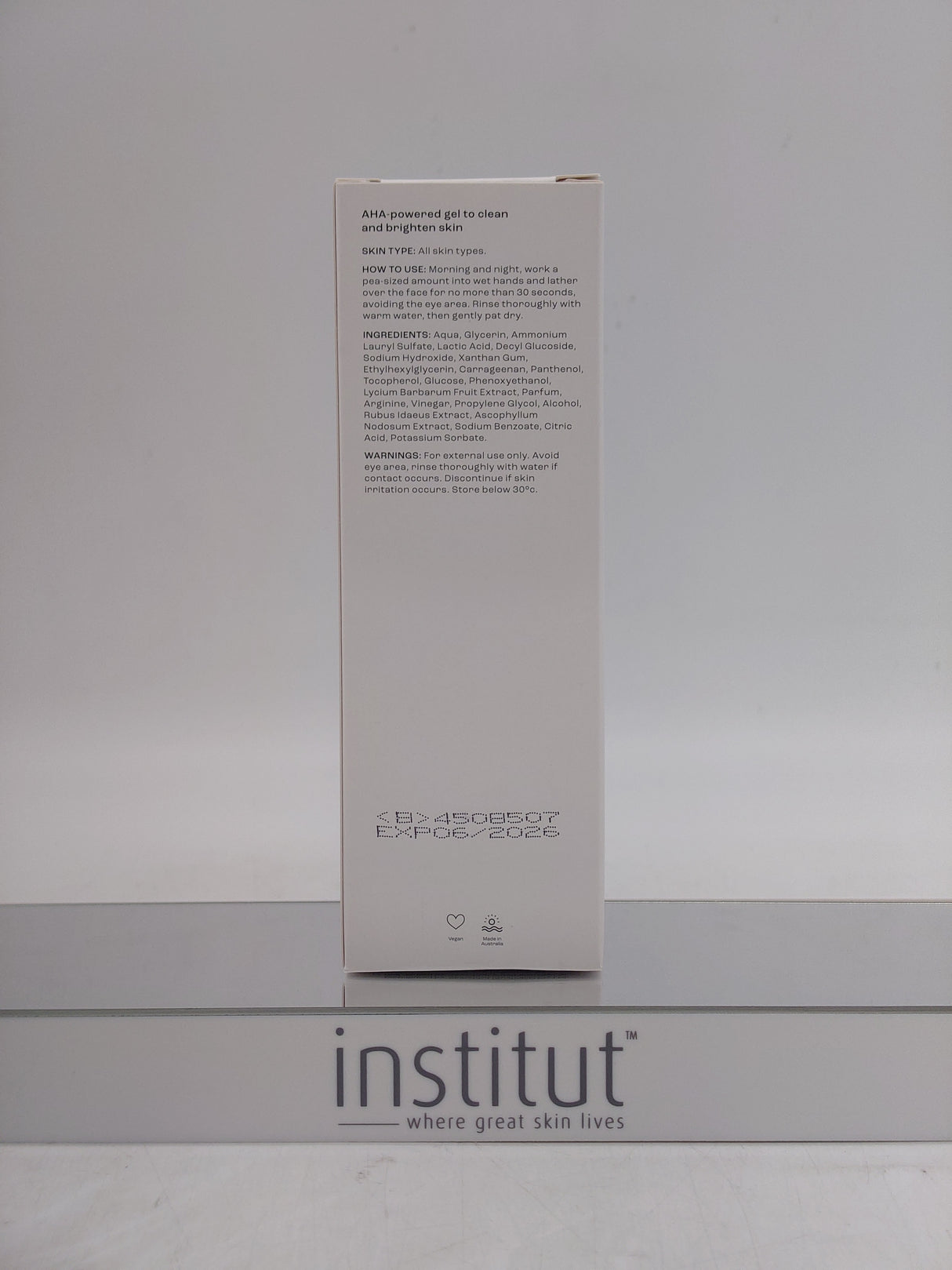 (Exp 05/26-09/26) Skinstitut L-lactic cleanser (200ml)