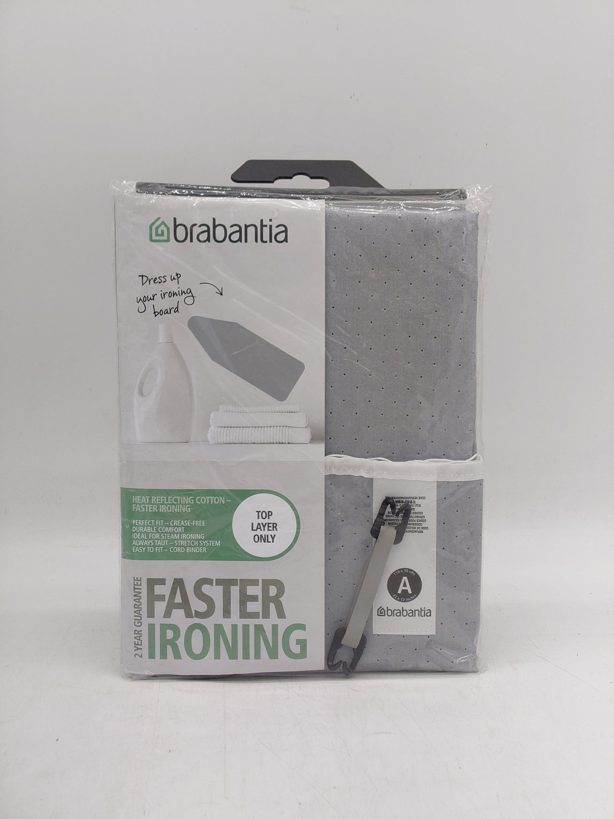 Brabantia ironing board Cover silver - size A (110cmx30cm)