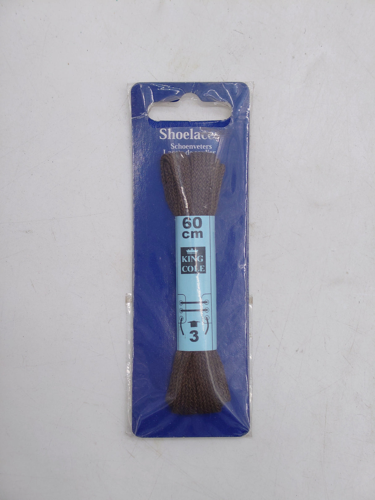 Shoe laces flat - brown (60cm)