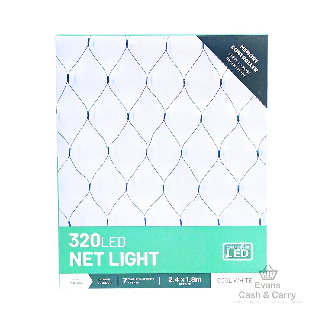 320 LED Net Light - Cool White