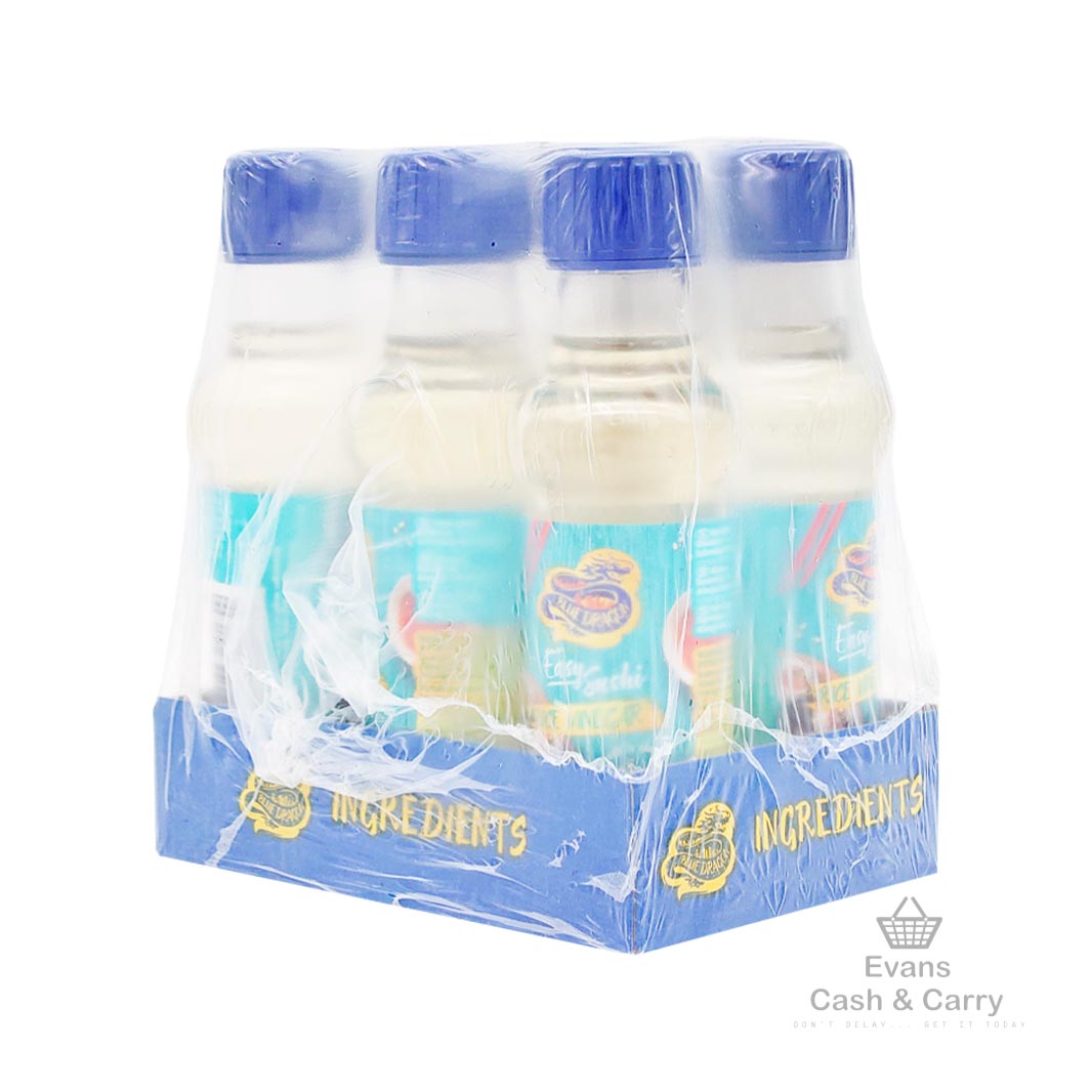 (BBE 30/11/22) CASE of Blue Dragon Rice Vinegar (6x150ml) Evans for Everyone