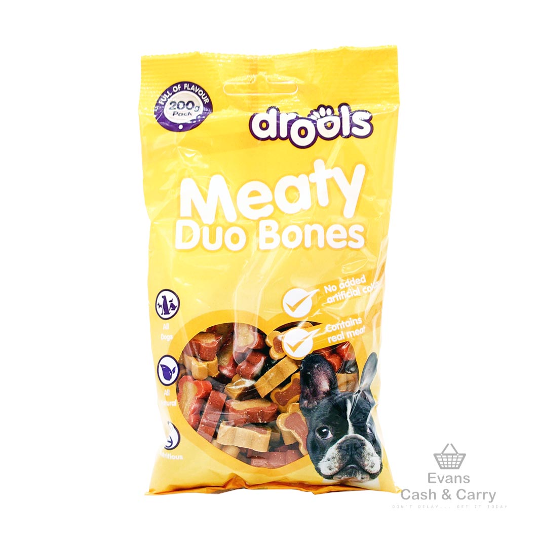 (BBE 03/25) Drools Meaty Duo Bones