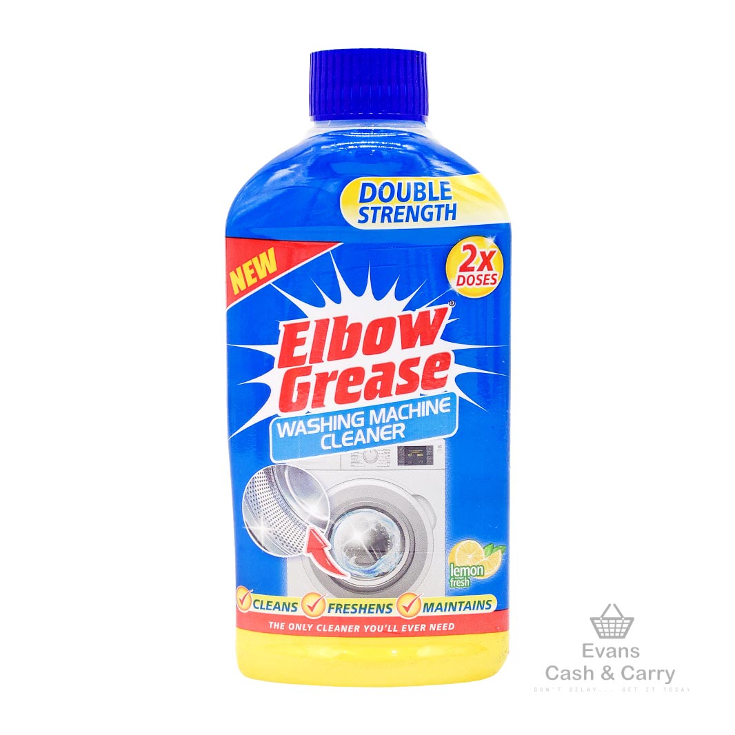 Elbow Grease Washing Machine Cleaner Lemon Fresh (250ml) Evans for