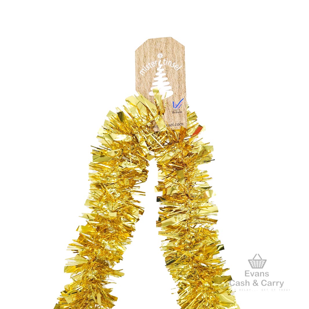 902410 Gold Tinsel 75mm width
