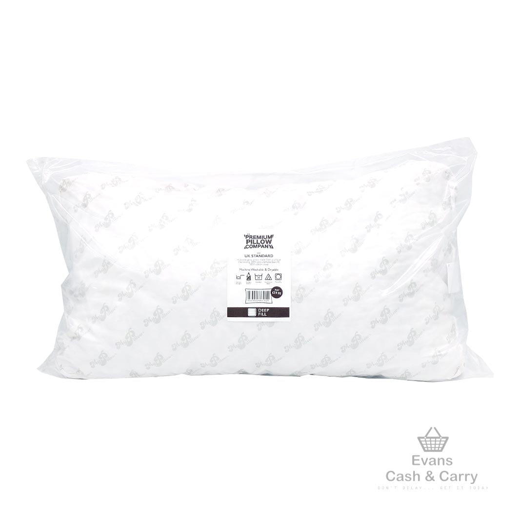 Premium Pillow Company - Shredded Foam Pillow - Single Pack