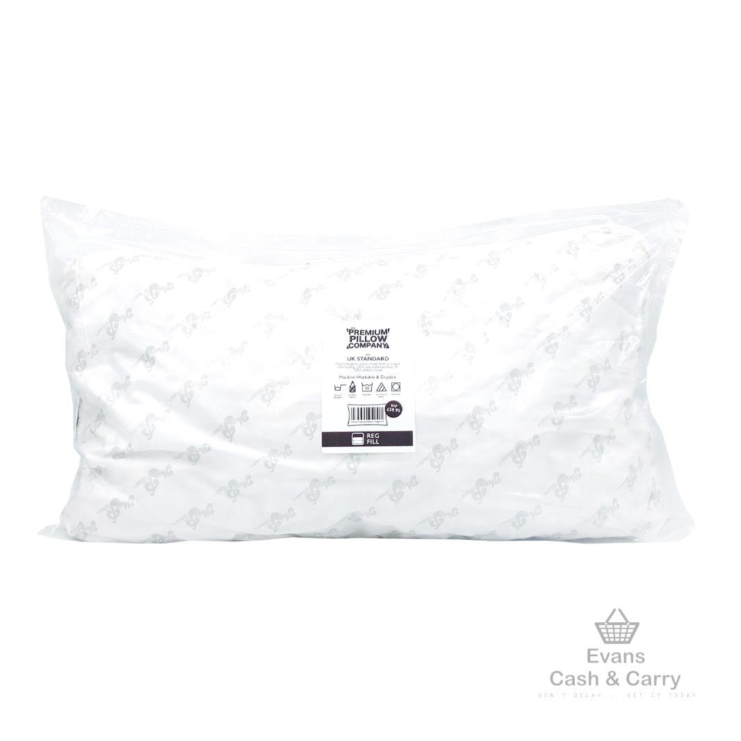Premium Pillow Company - Shredded Foam Pillow - Single Pack