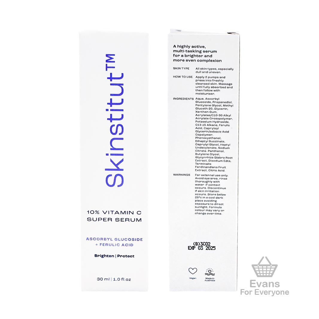 (EXP 03/25) Skinstitut 10% Vitamin C Super Serum (30ml)