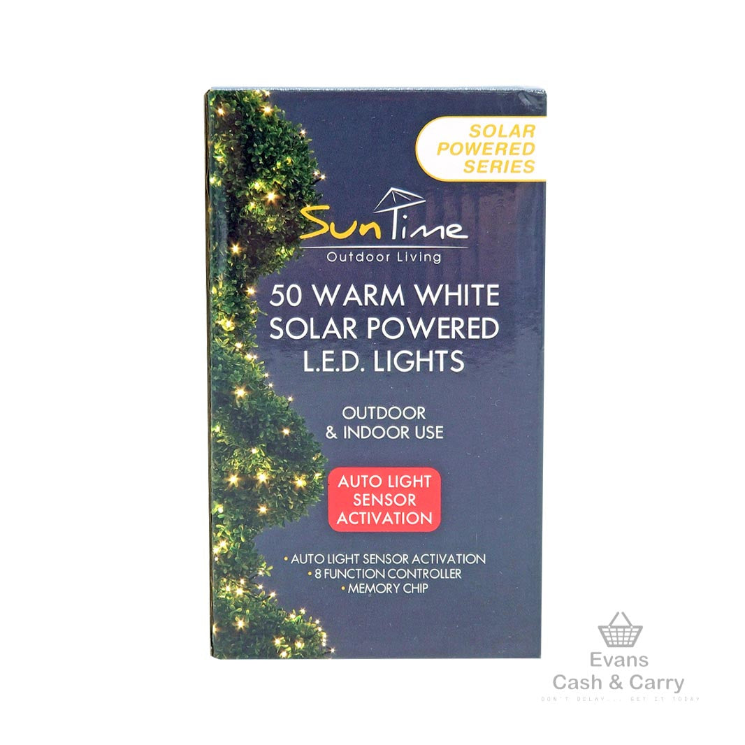50 Battery Powered LED Lights - Warm White