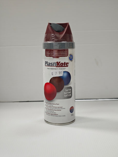 Plastikote MultiSurface Spray Paint - Satin (400ml)