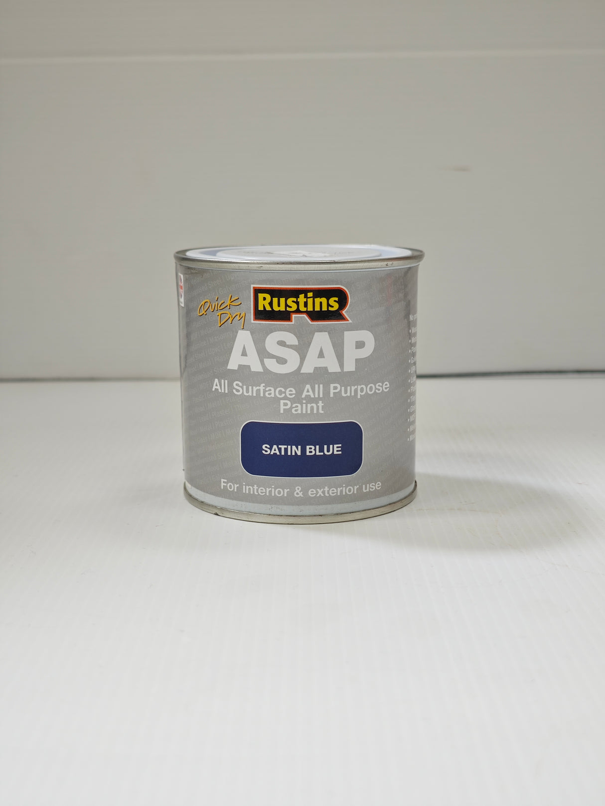 Rustins ASAP Paint - Satin Blue (250ml)