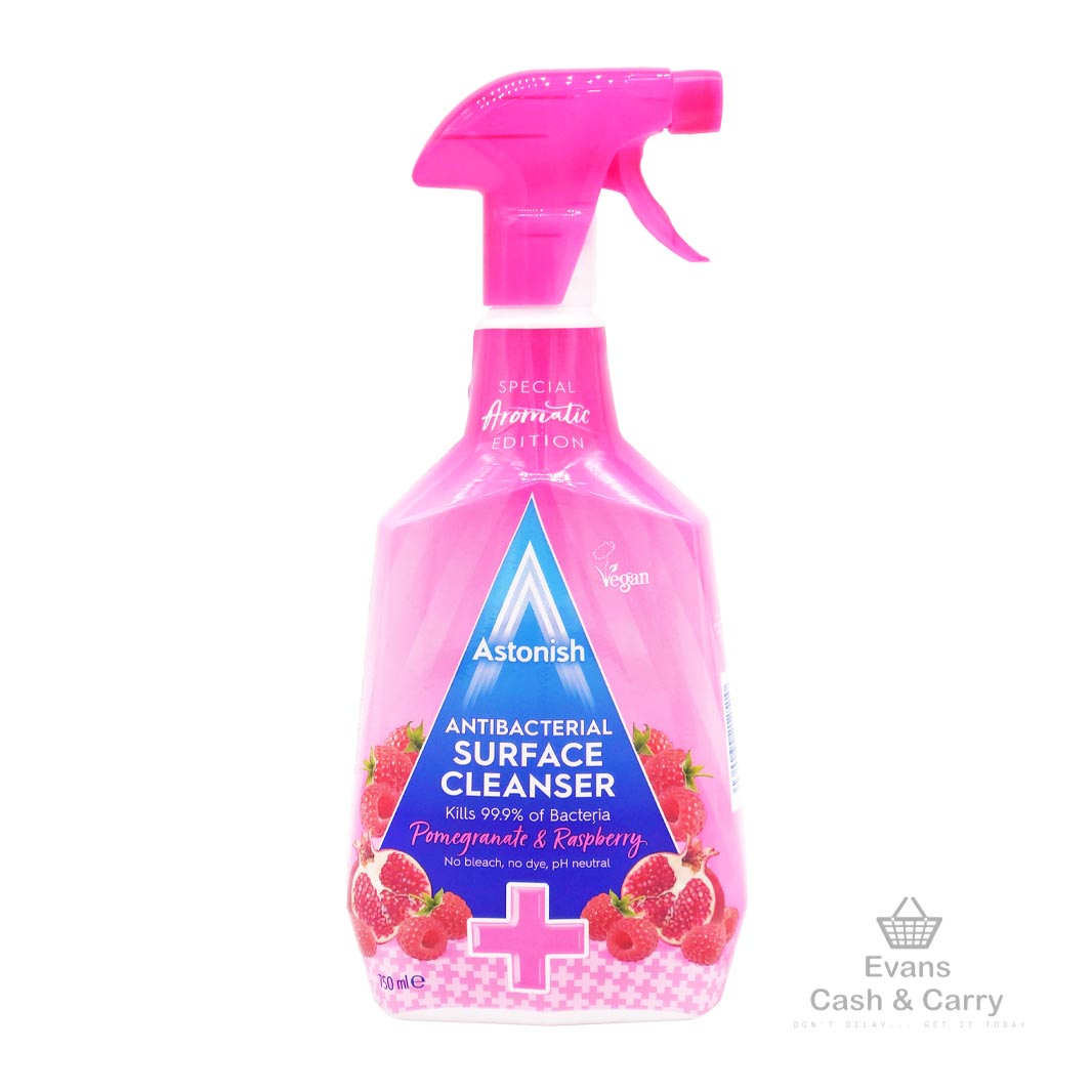 Astonish Pomegranate & Raspberry Antibacterial Surface Cleanser (750ml