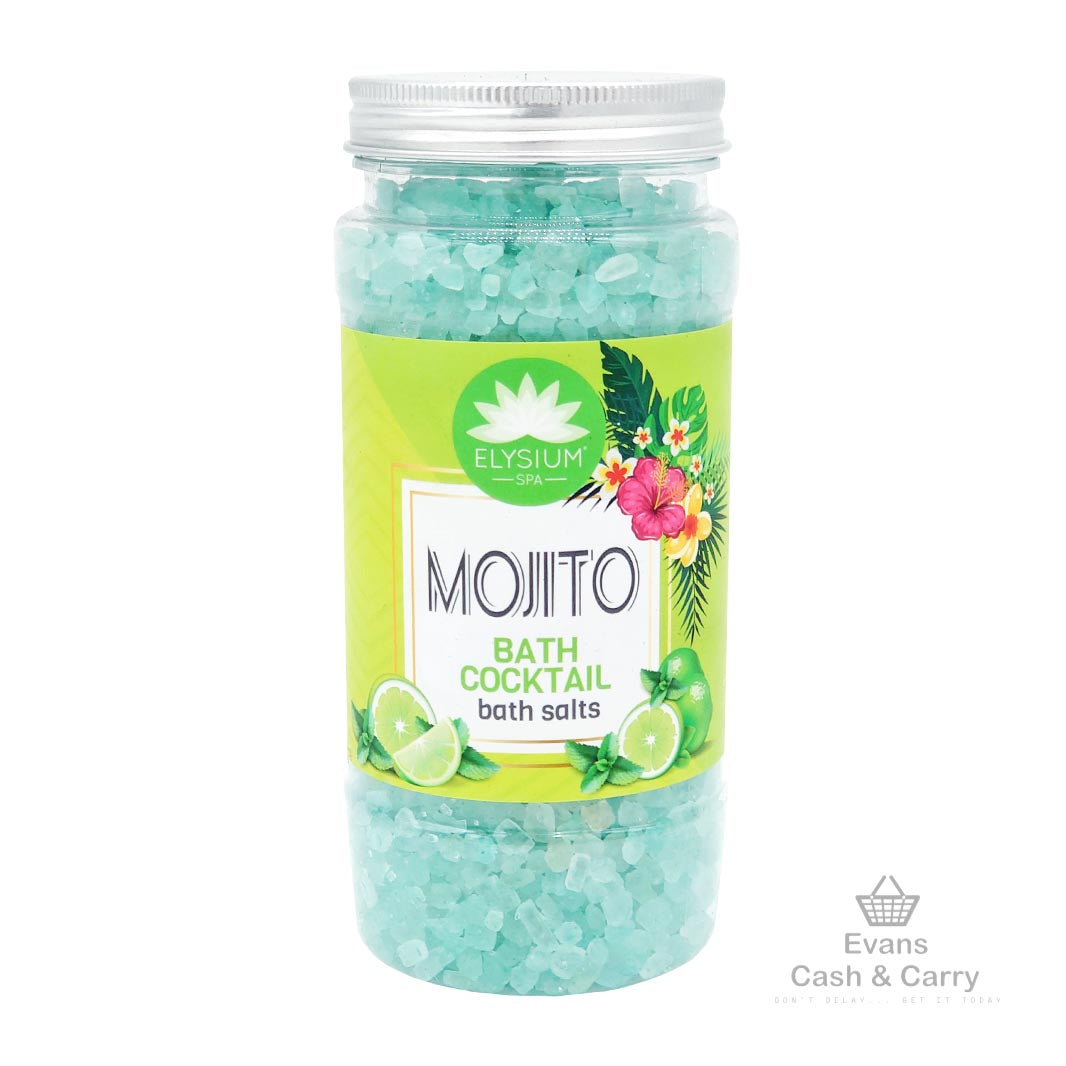 Elysium Spa Bath Cocktail Bath Salts 500g Evans Cash And Carry