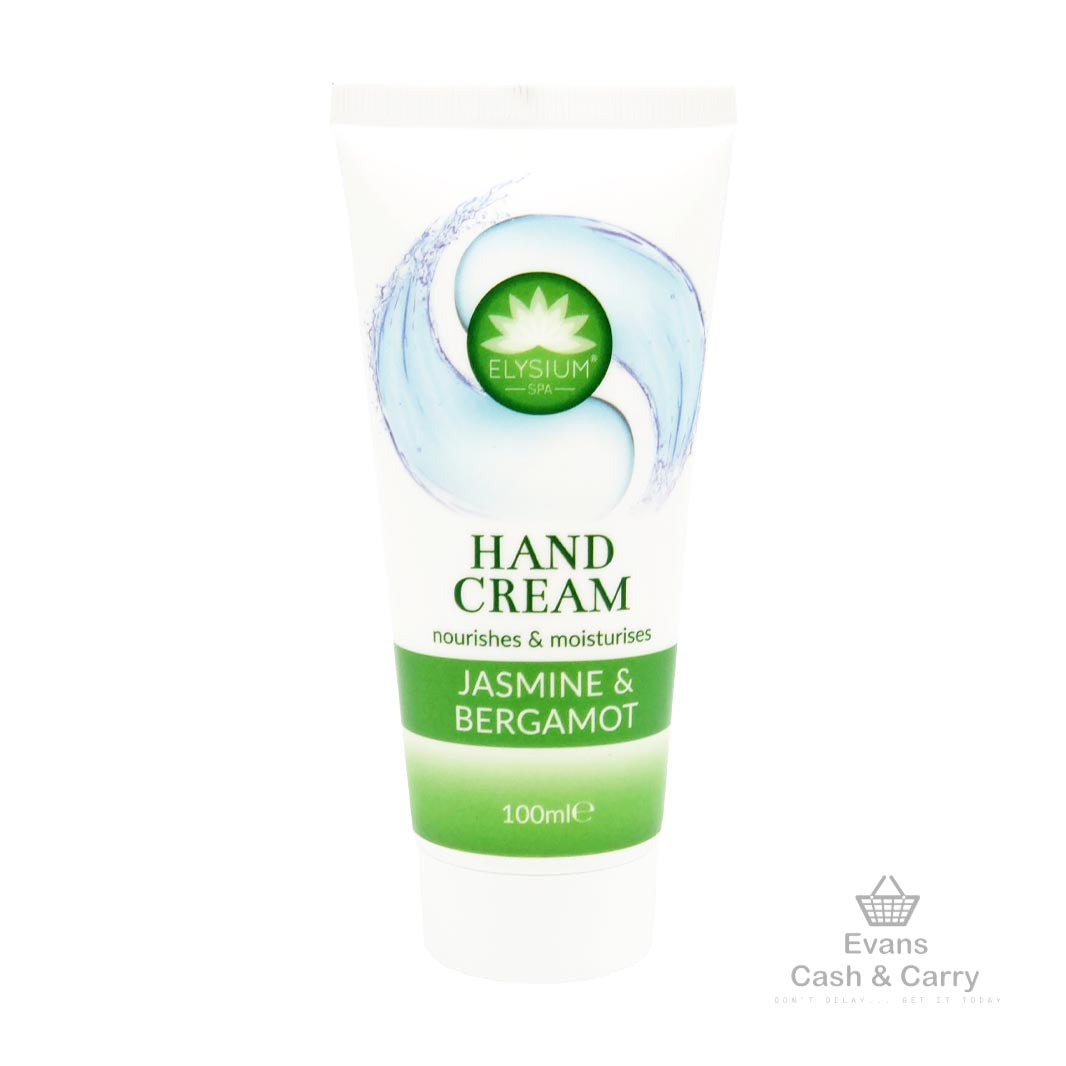 Elysium Spa Jasmine & Bergamot Hand Cream (100ml) Evans for Everyone