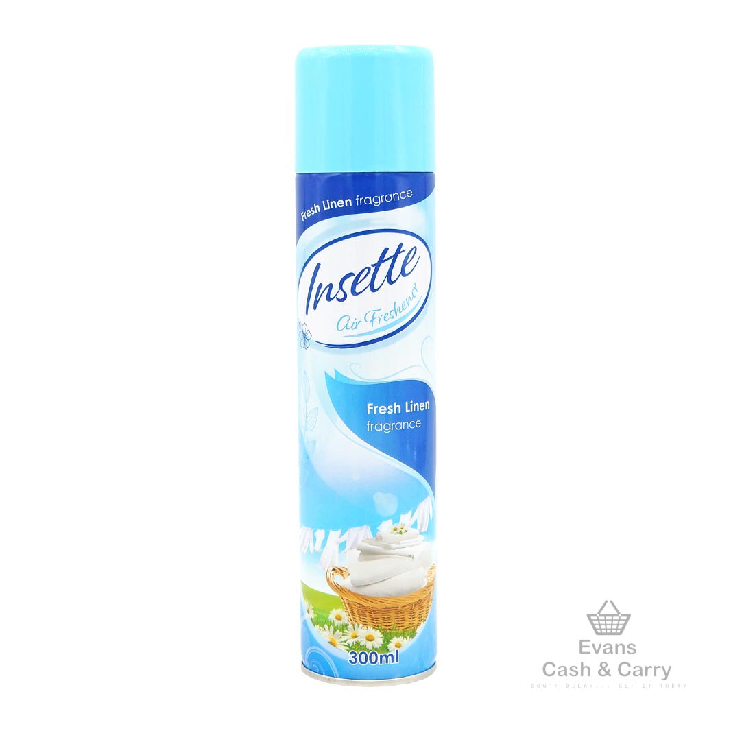 Insette Air Freshener Fresh Linen (300ml) Evans for Everyone