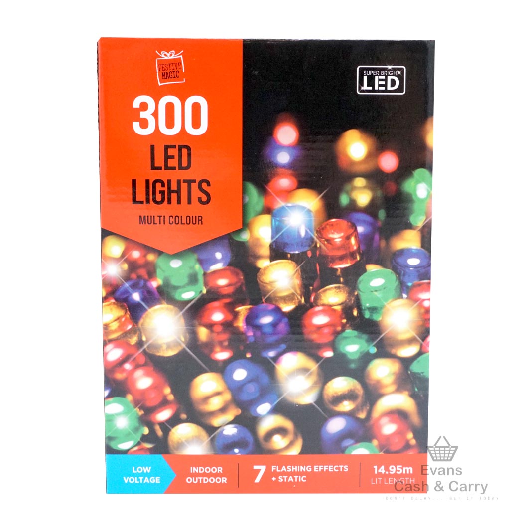 300 LED Lights - Multi Colour