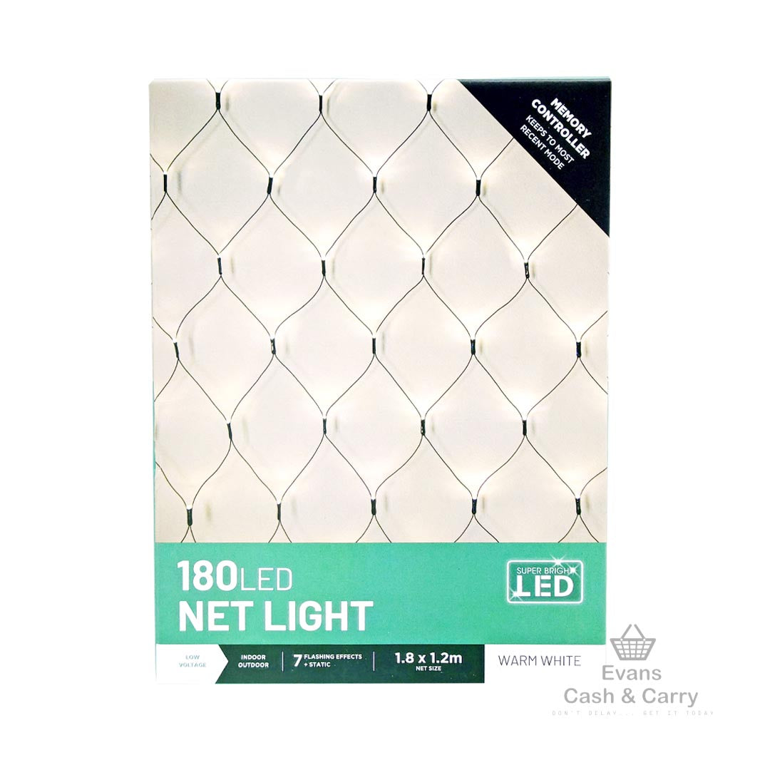 180 LED Net Light - Warm White