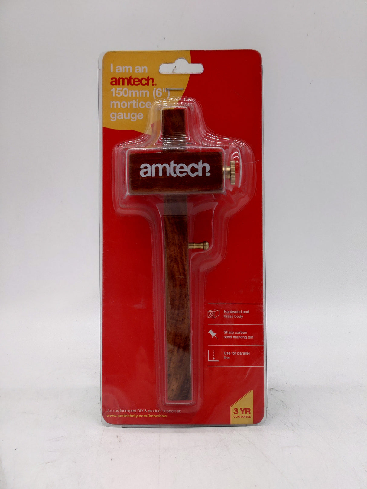 Amtech mortice gauge (150mm)