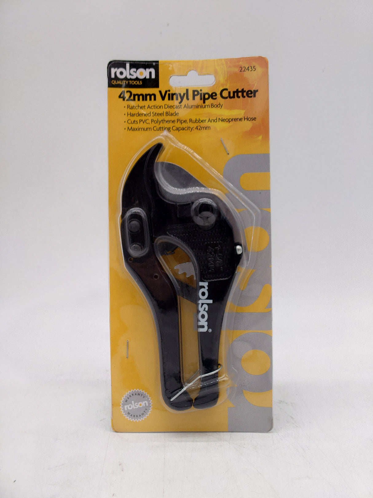 Rolson 42mm vinyl pipe cutter