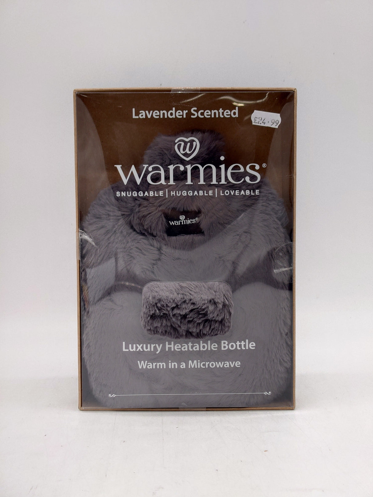 Warmies luxury microwavable heated bottle