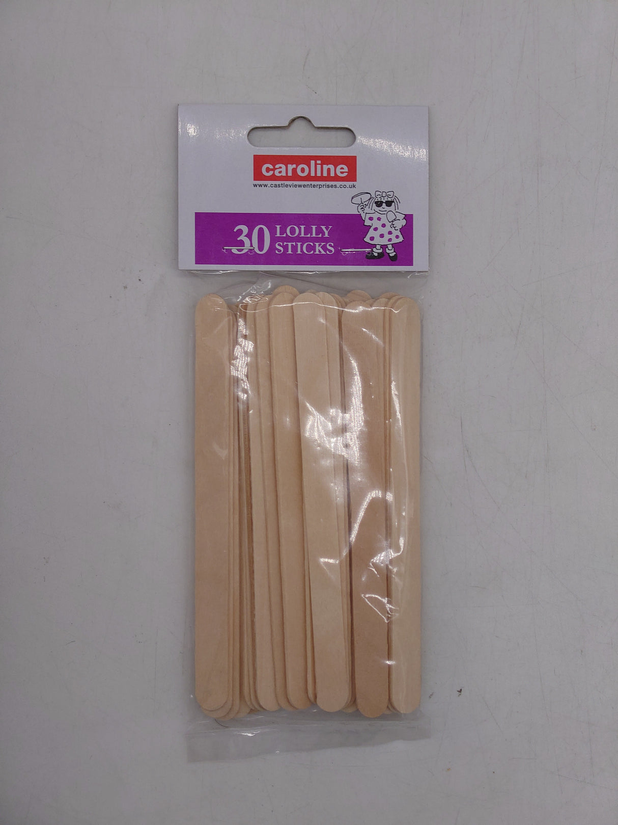 Caroline lolly sticks (30pk)