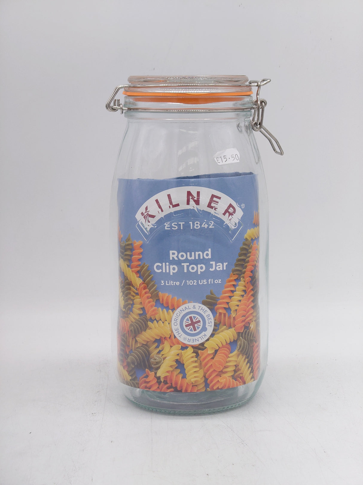 Kilner Round Clip Top Jar - 3 Litre