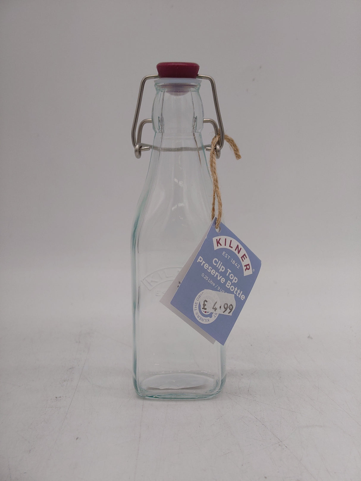 Kilner clip top preserve bottle - 0.25L