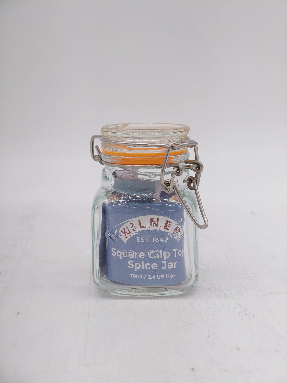 Kilner Square Clip Top spice Jar - 70ml