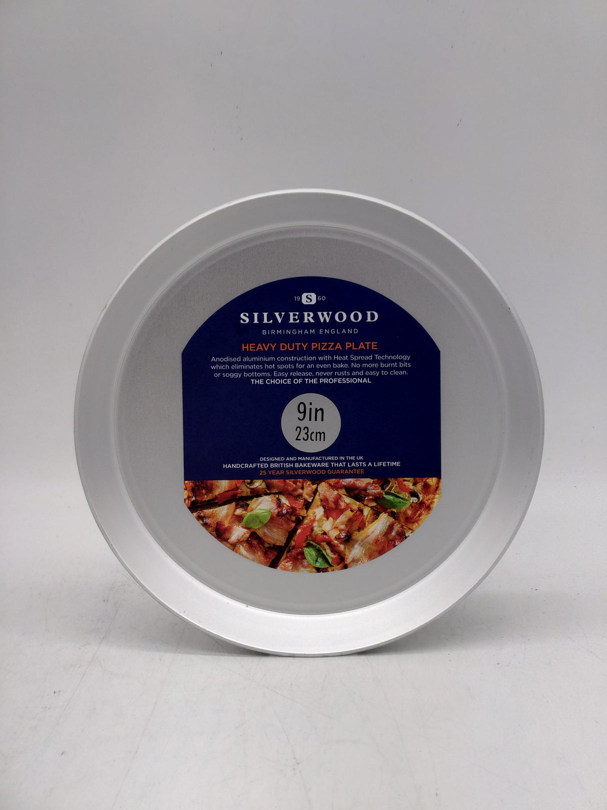 Silverwood heavy duty pizza plate - 23cm