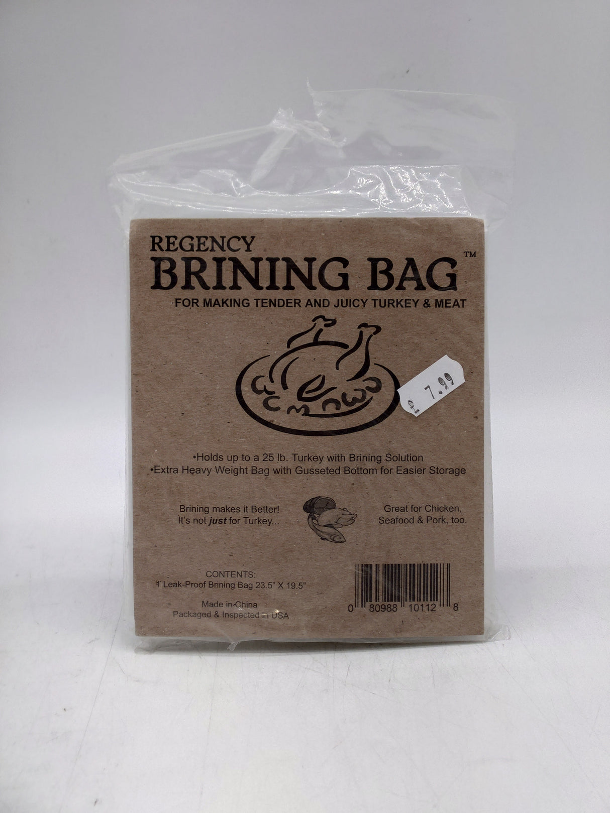 Turkey brining bag