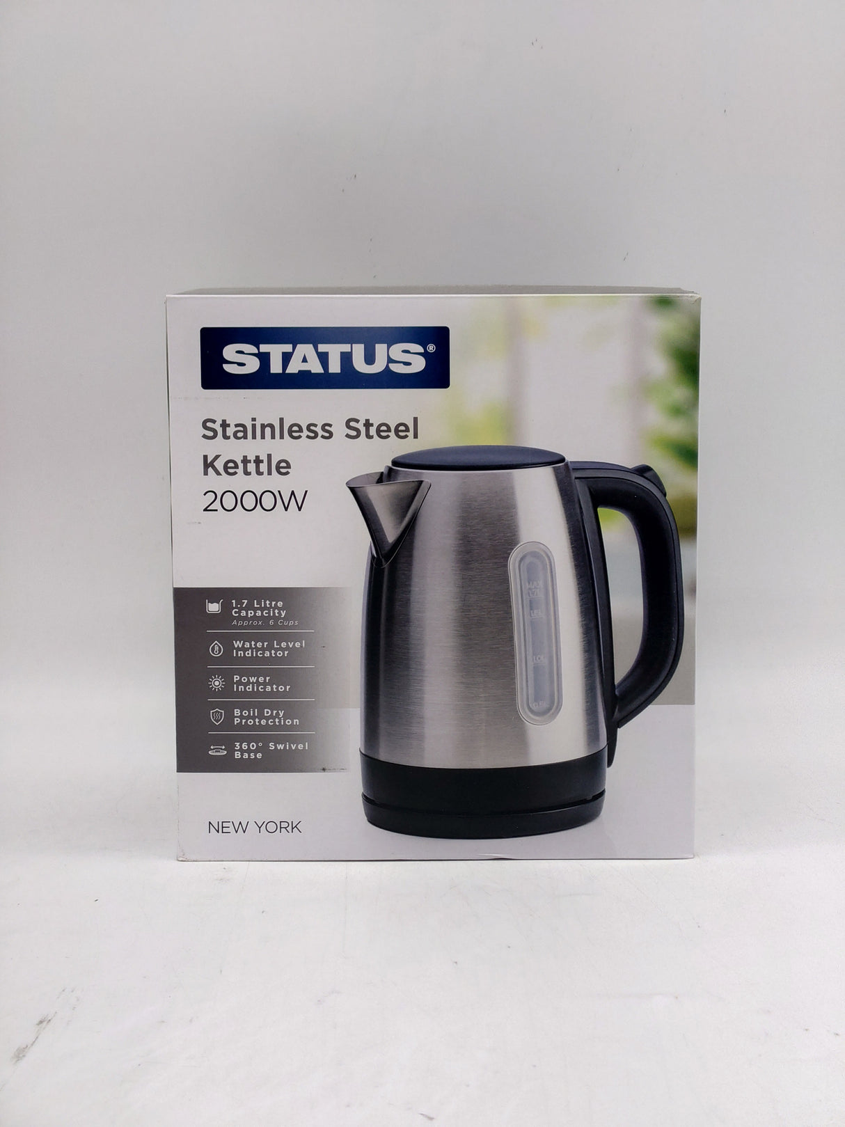 Status stainless steel kettle (1.7L)