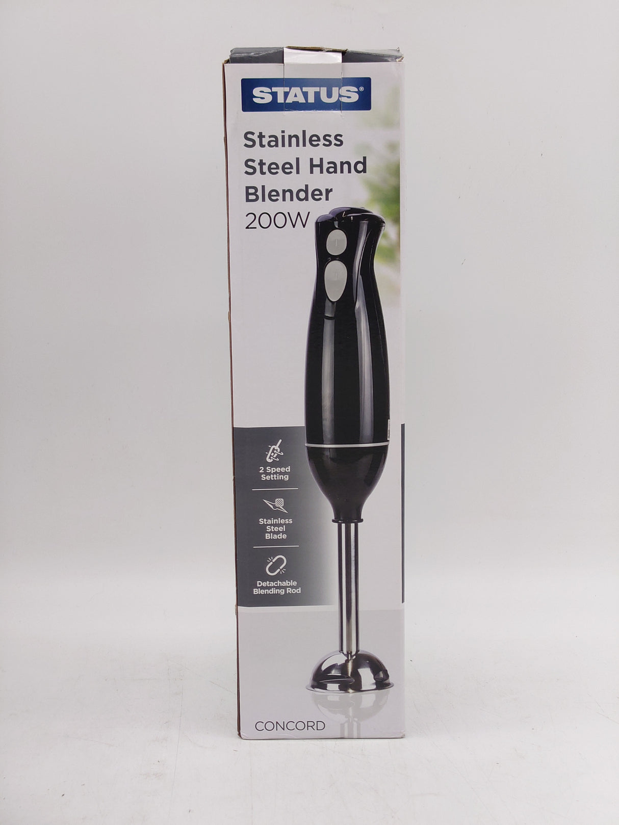 Status stainless steel hand blender