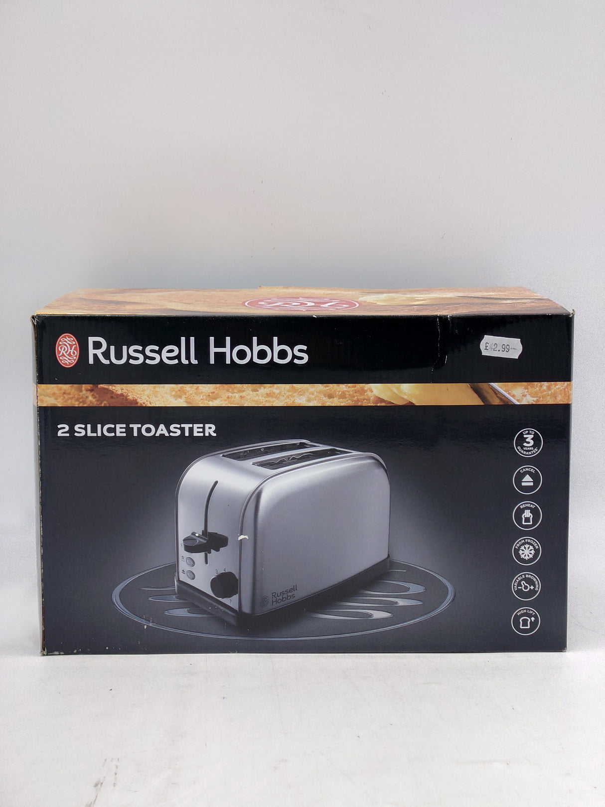 Russell Hobbs toaster - 2 slice