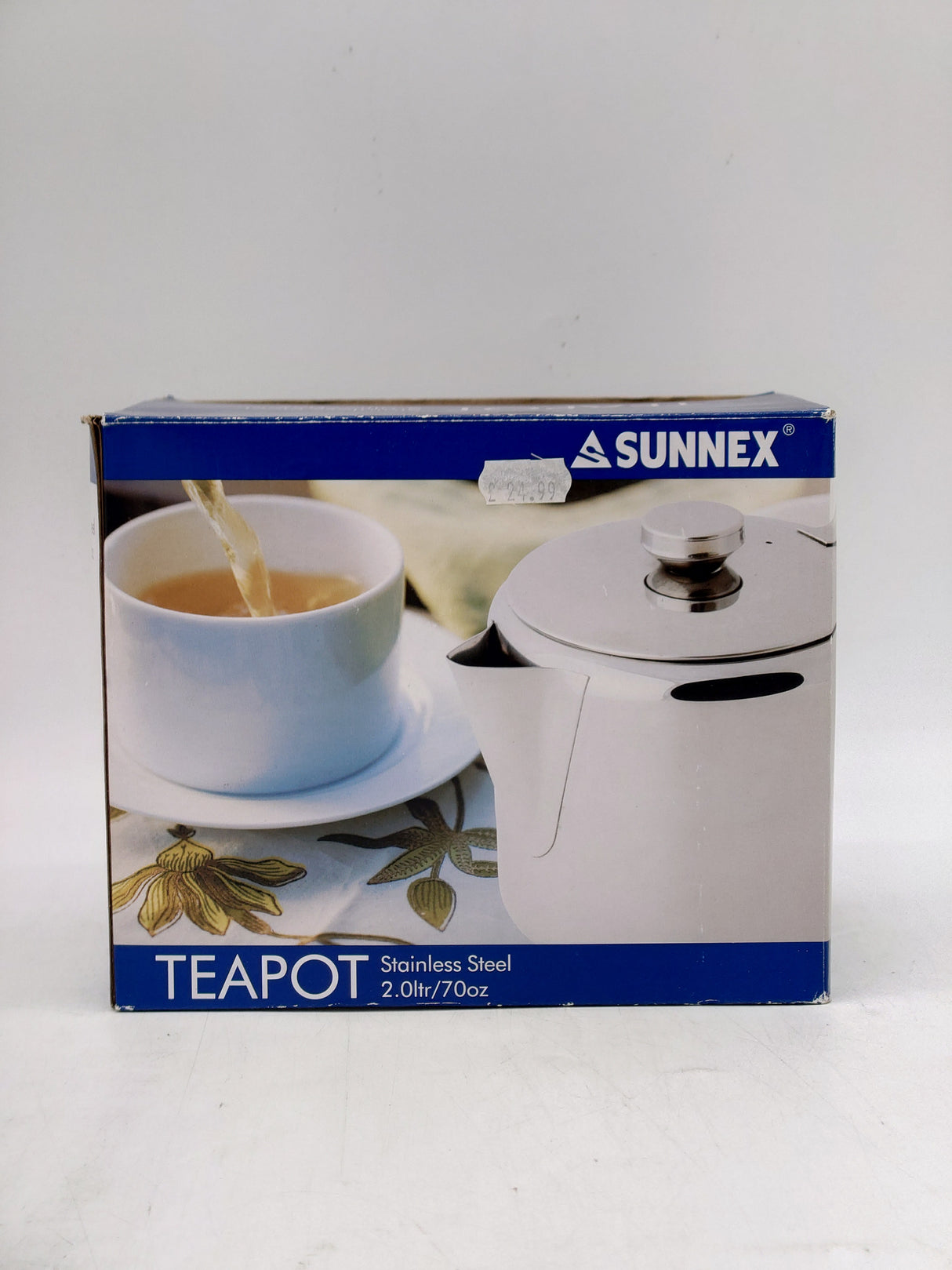 Sunnex stainless steel teapot (2L)