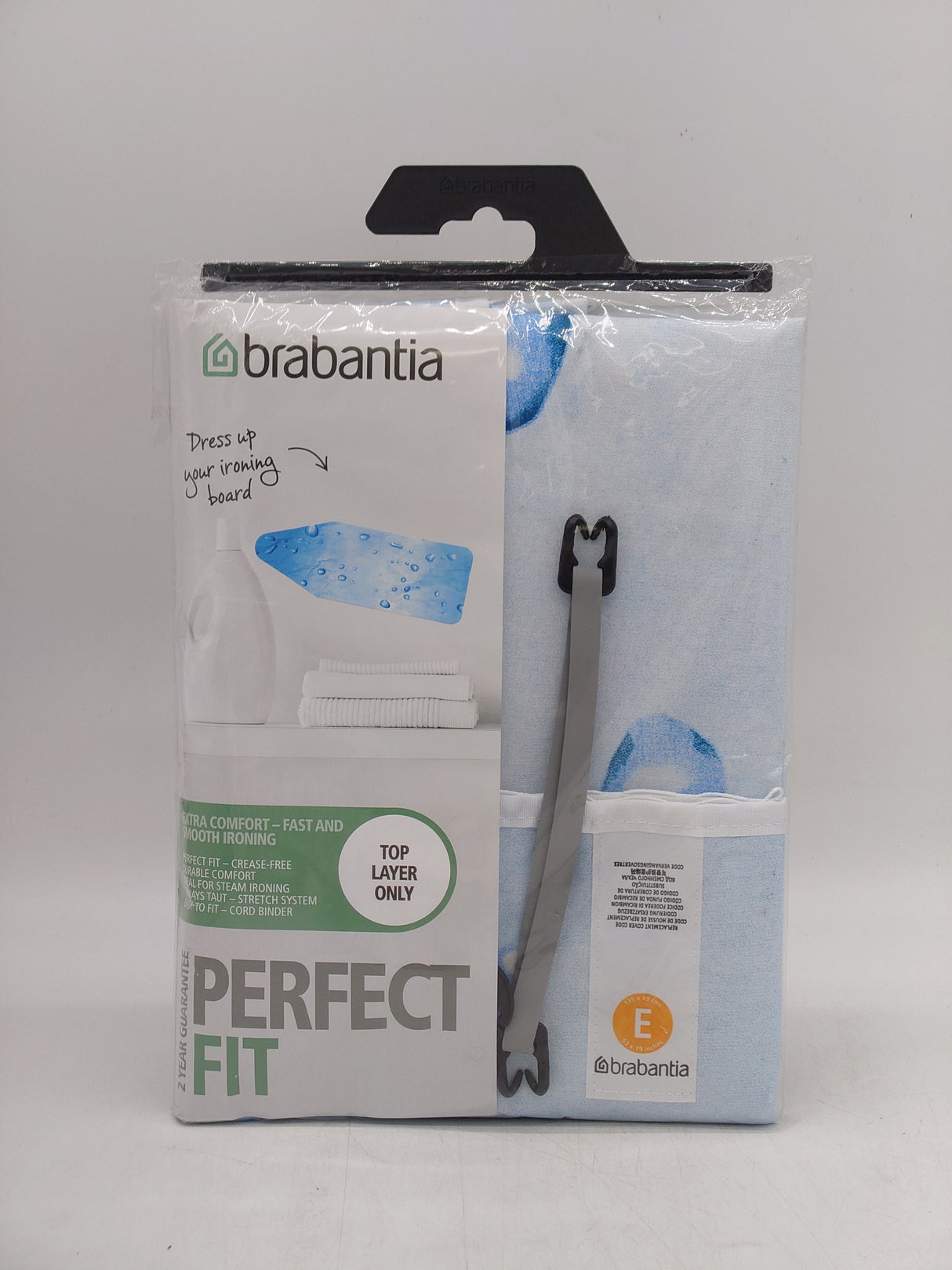 Brabantia ironing board cover - size E (135cmx49cm)