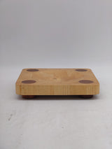 Typhoon rubberwood chopping board with bowl