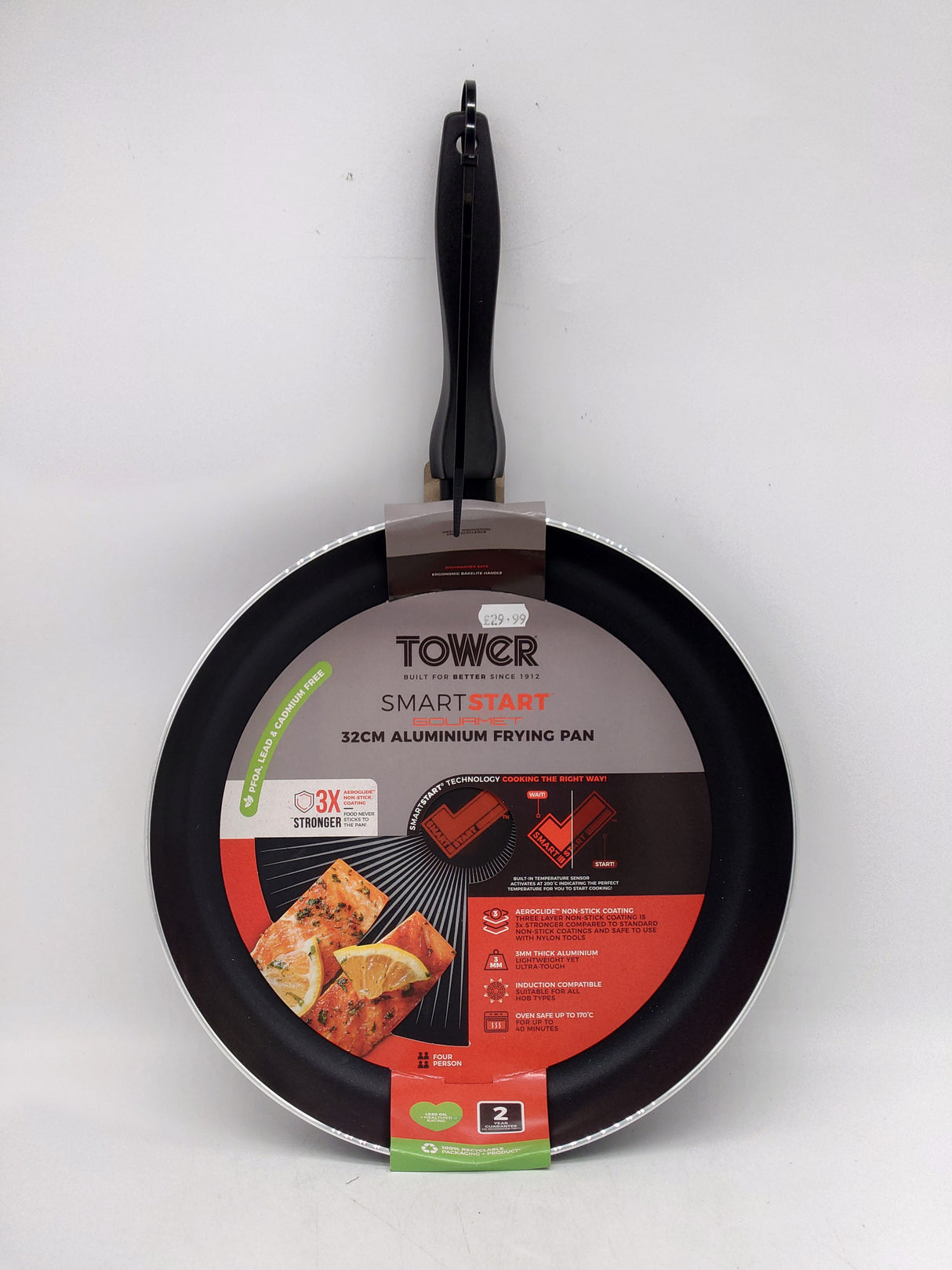 Tower aluminium non stick frying pan - 32cm