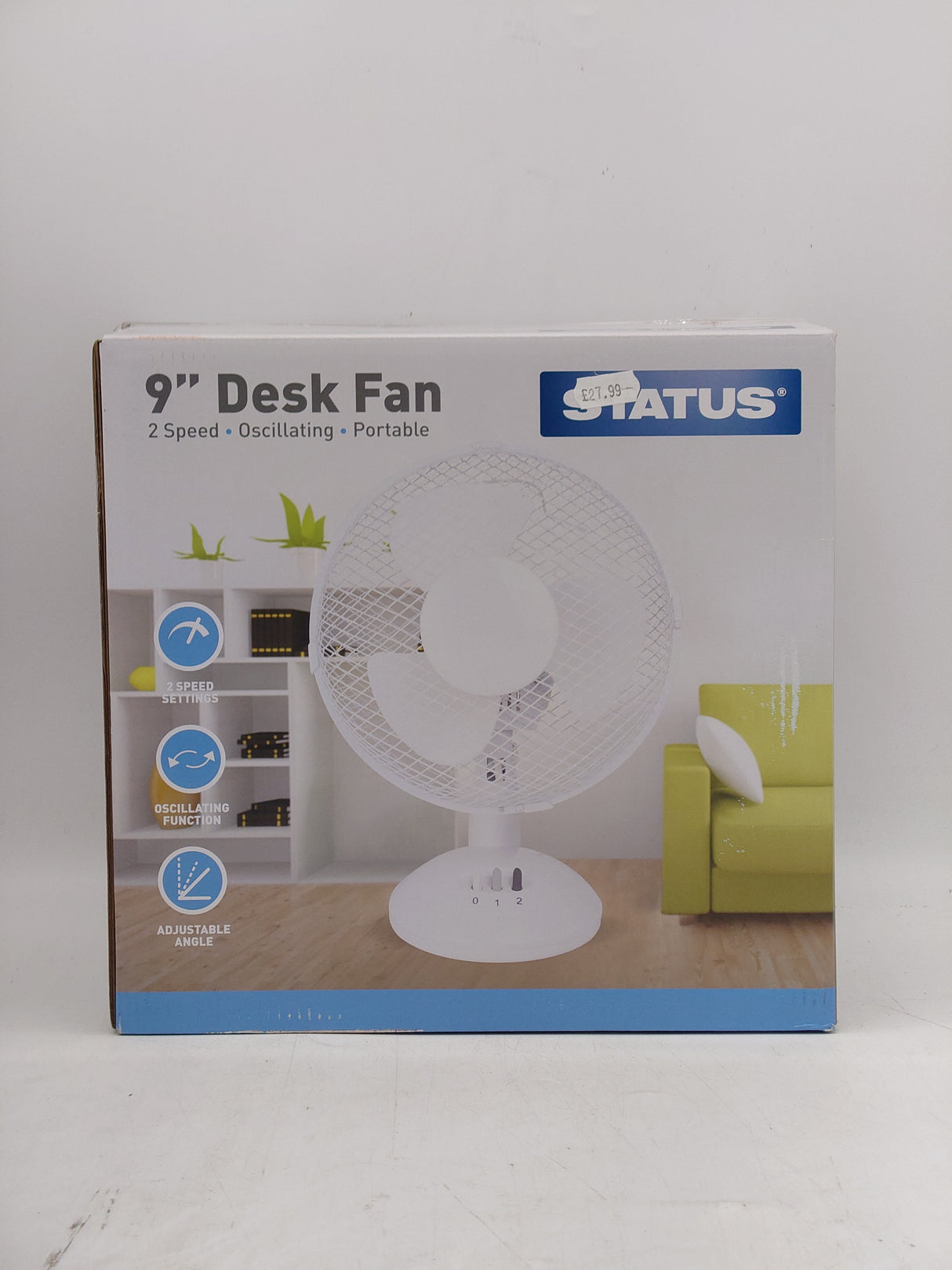 Status 9" desk fan