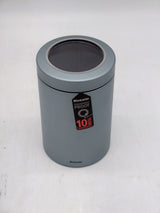 Brabantia food storage tin with lid window