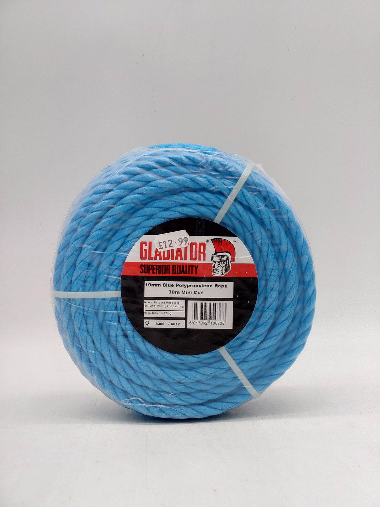 Gladiator rope (30m x 10mm) - blue