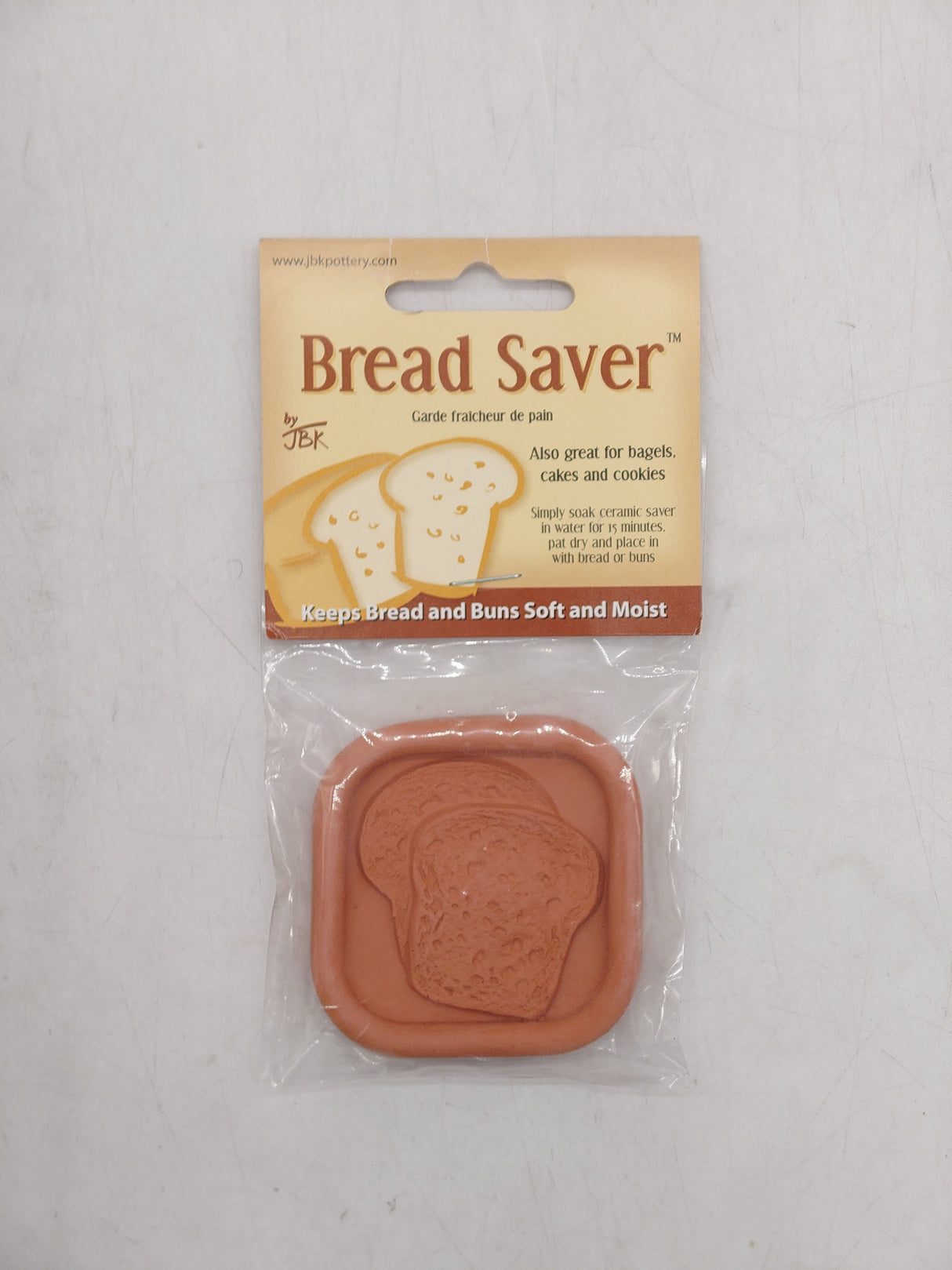 Ceramic bread saver