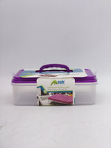 Asude food storage box with handle - various colours