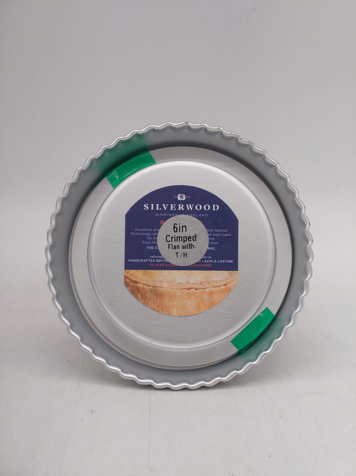 Silverwood crimped flan tin - 6"