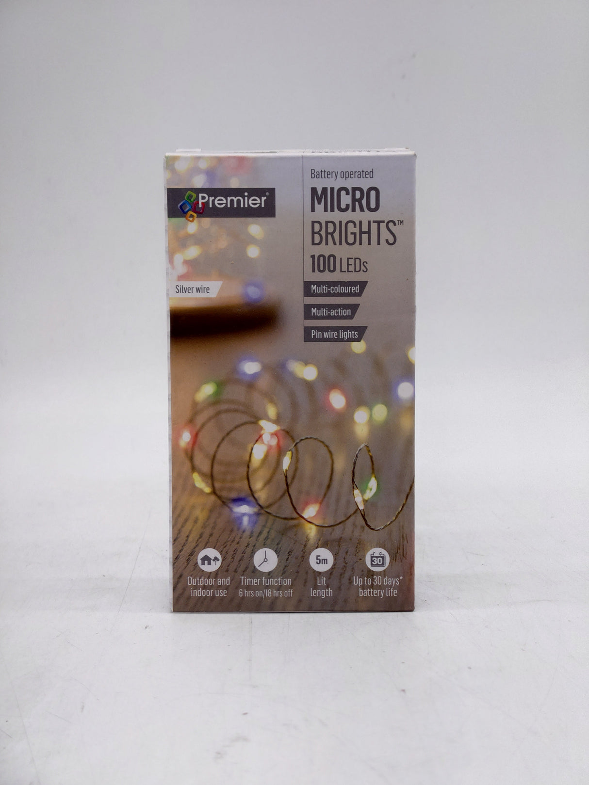 Premier MicroBrights 100 LED - Multi-Coloured (5m)