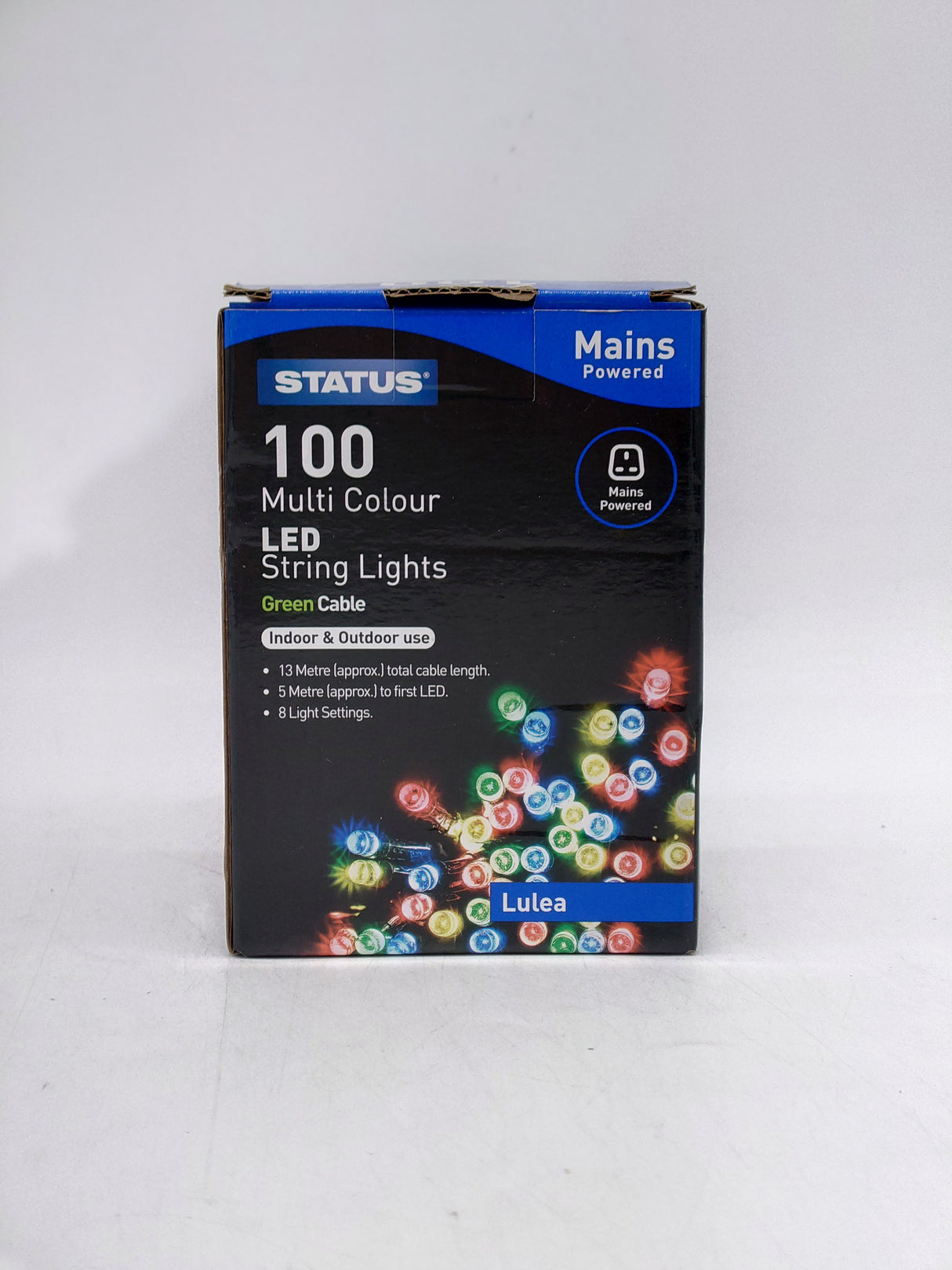 Status 100 LED lights - Multi-Coloured (13m)