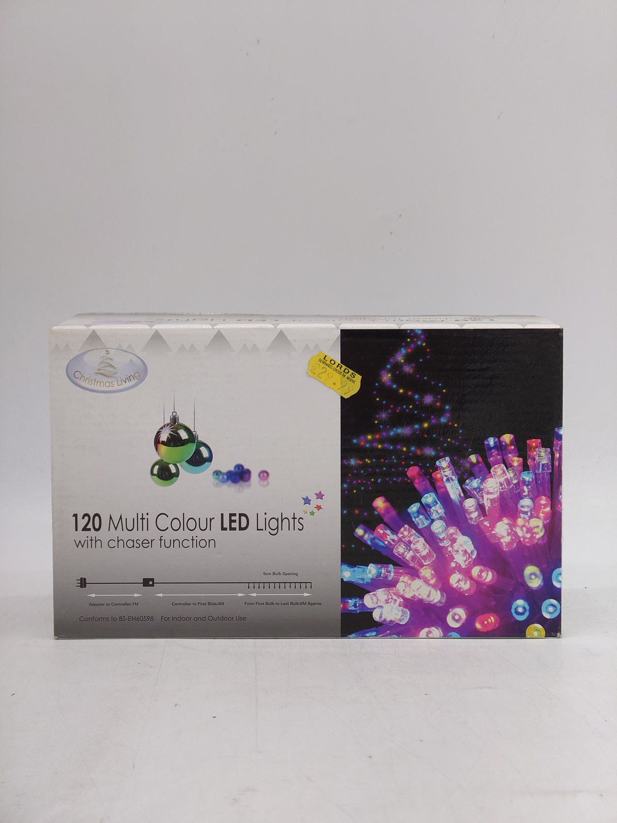 Christmas living 120 LED lights - Multi-Coloured (6m)