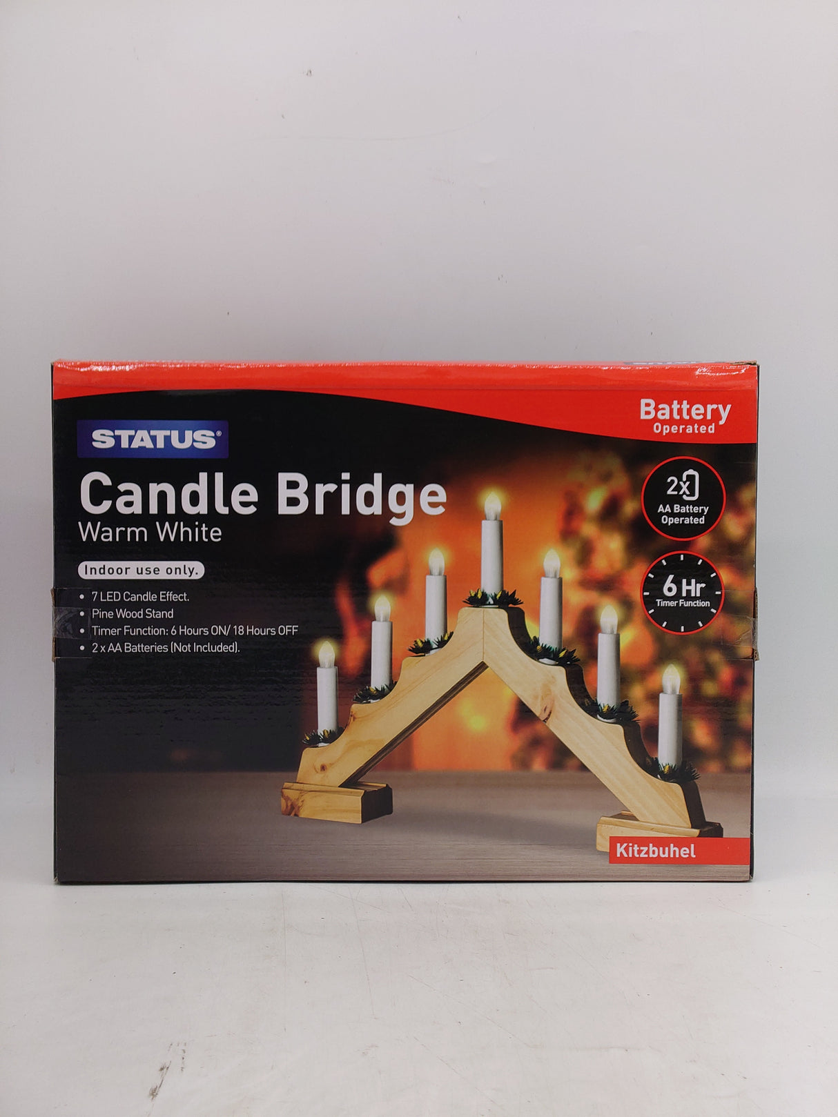 Status LED candle bridge - warm white