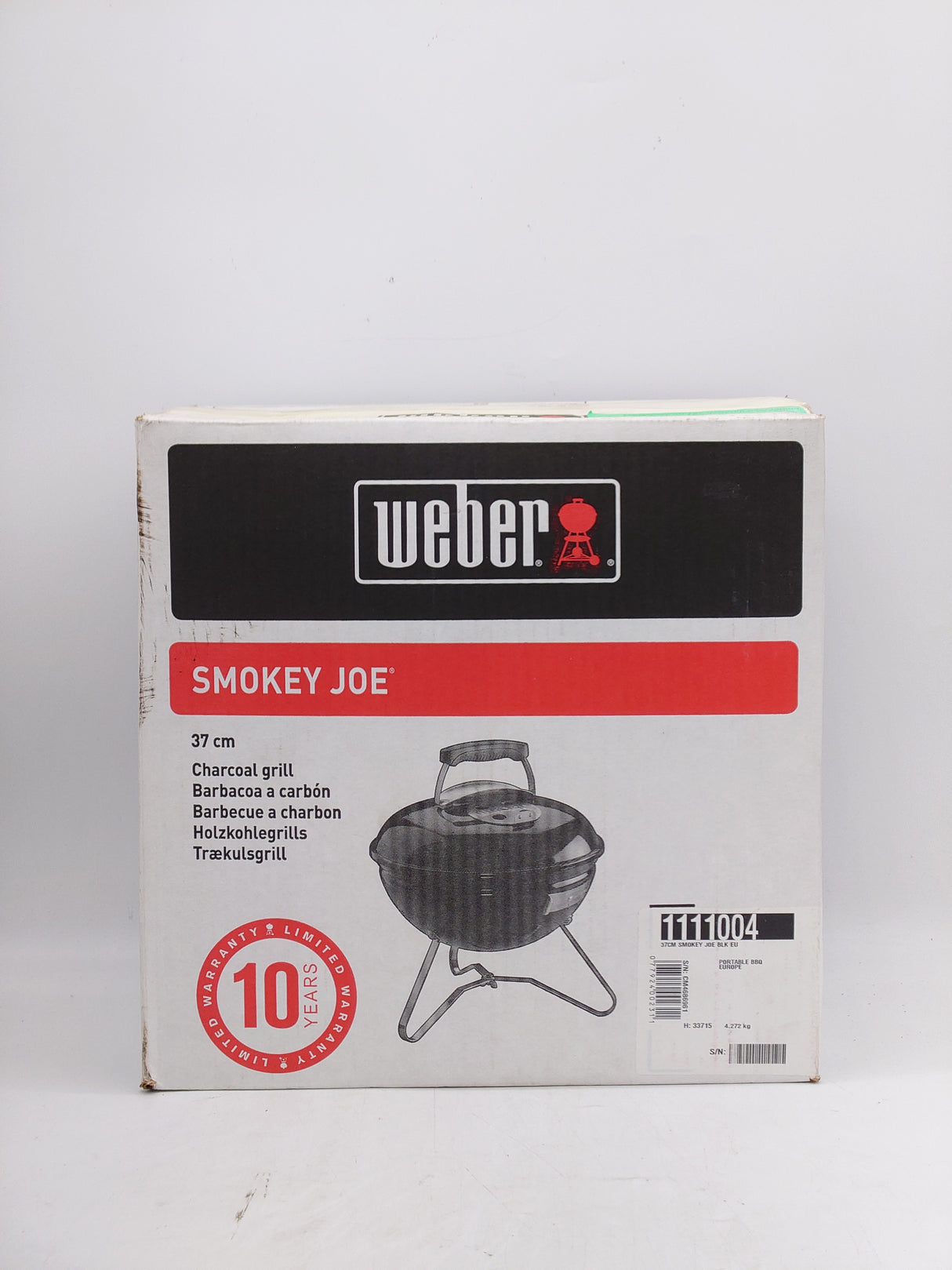 Weber smokey Joe charcoal grill (37cm)