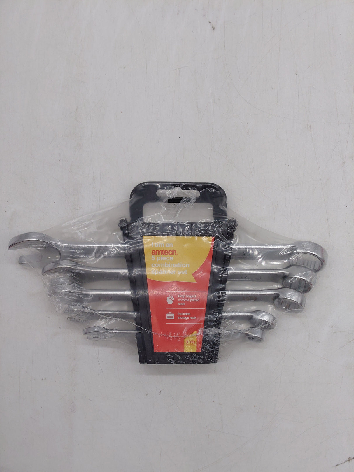 Amtech 5pc combination spanner set