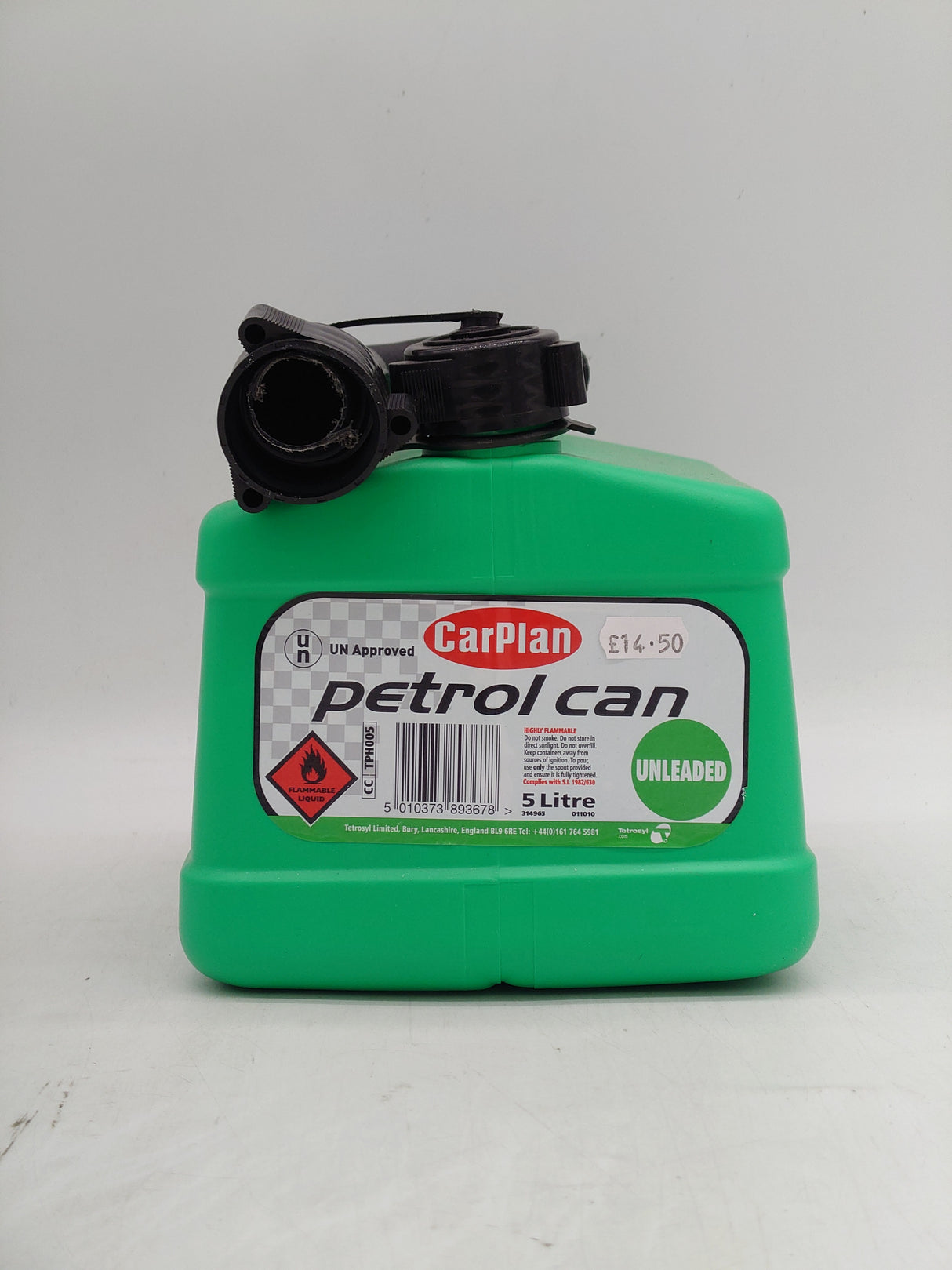 Carplan petrol can - unleaded (5L)